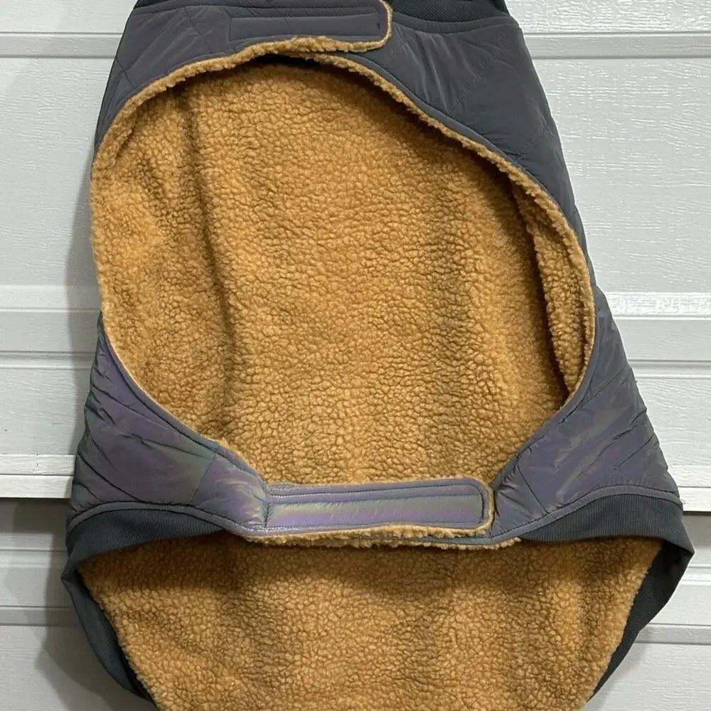 NWT Arcadia Trail Ultra Reflective Dog Jacket - Grey - XS